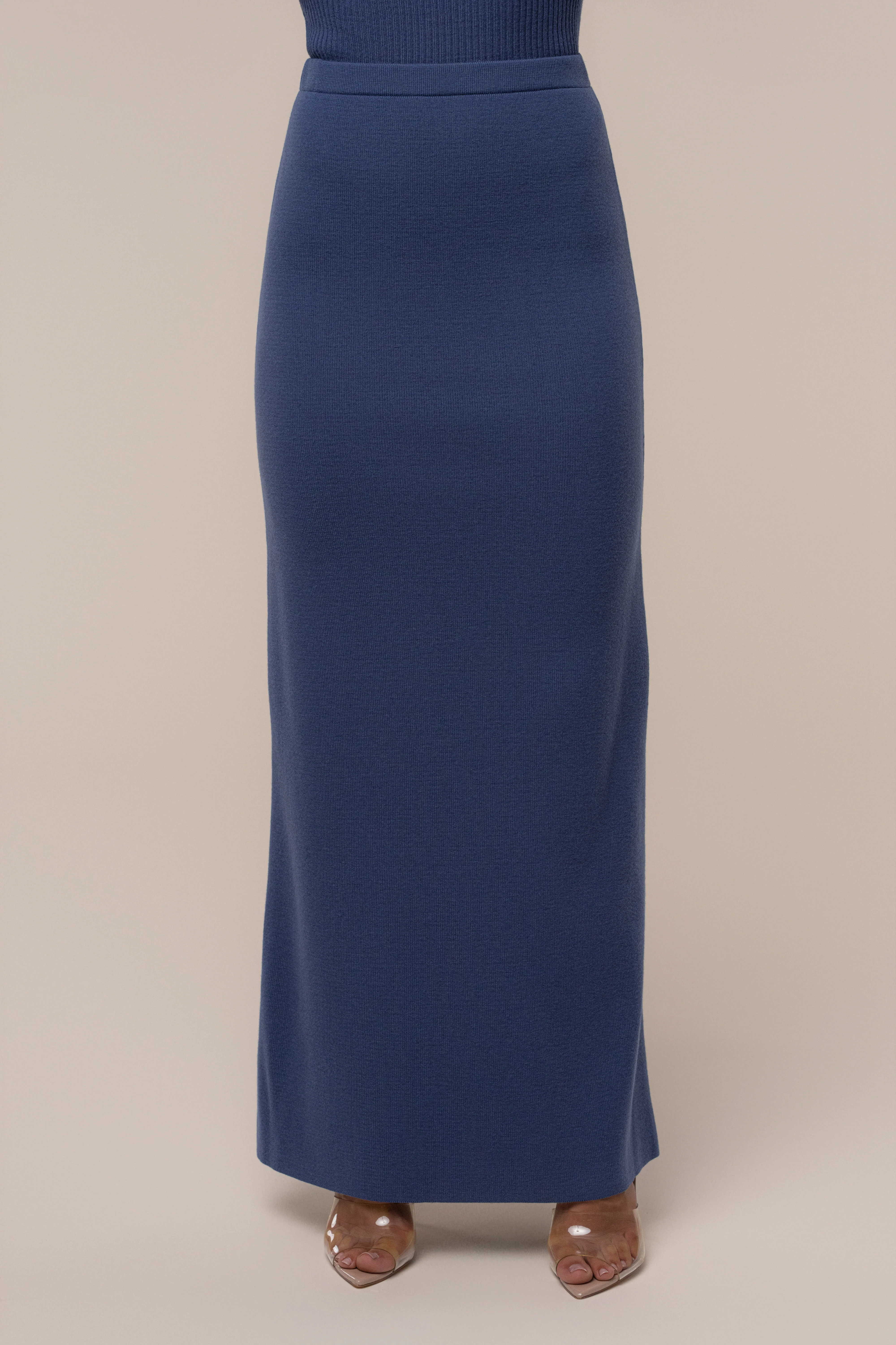 Dusk London Knit Maxi Skirt