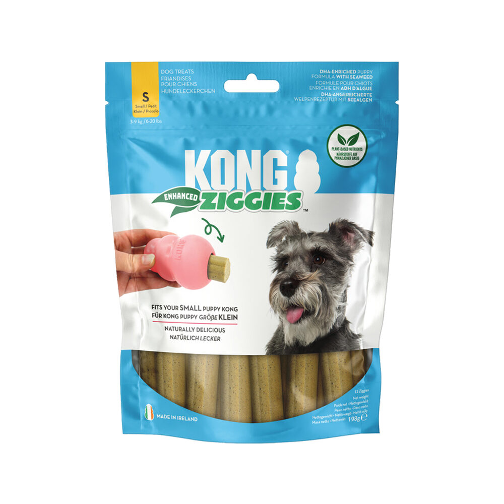 KONG Ziggies Enhanced Puppy - M/L - 5 pieces