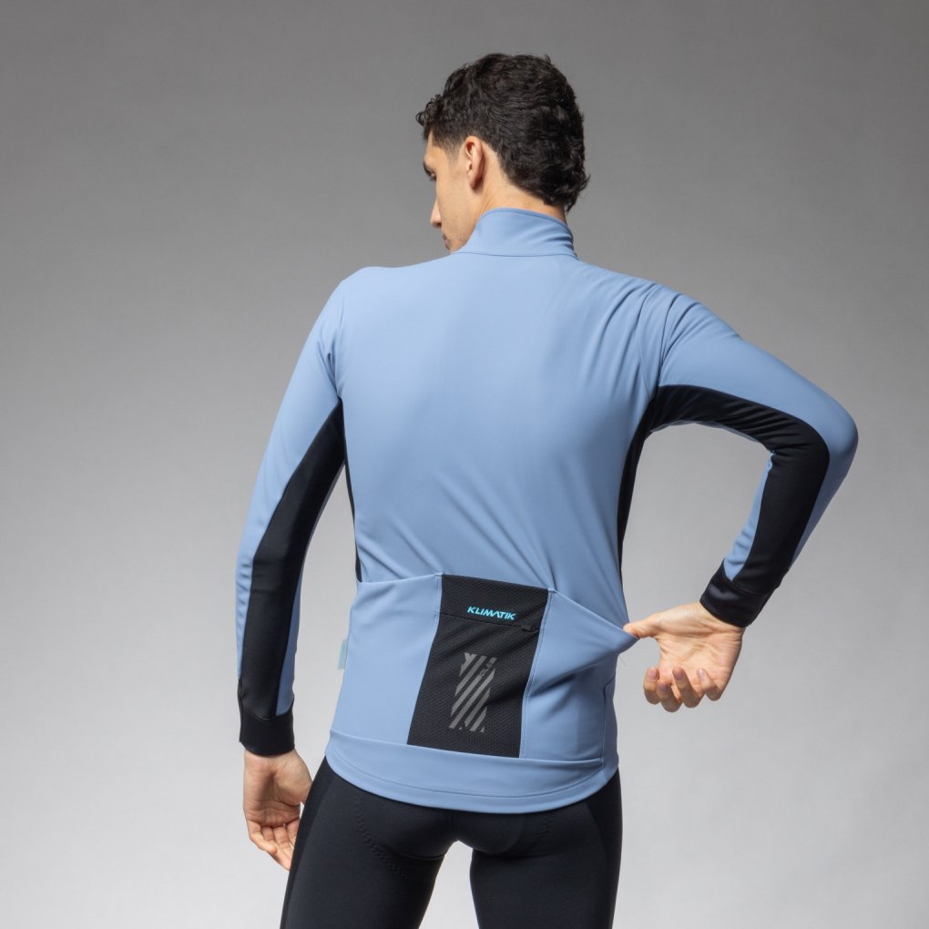 Alé KLIMATIK K-Tornado Cycling Jacket Men - slate blue