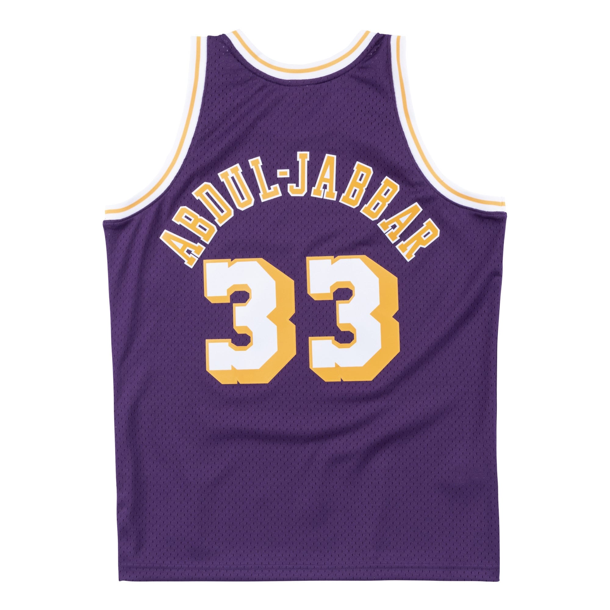 Kareem Abdul-Jabbar #33 Los Angeles Lakers 1983-84 Swingman NBA Jersey Purple