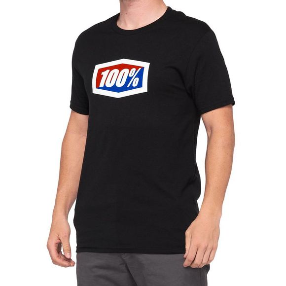 100% OFFICIAL short-sleeved T-shirt - BlackRef: CE1261