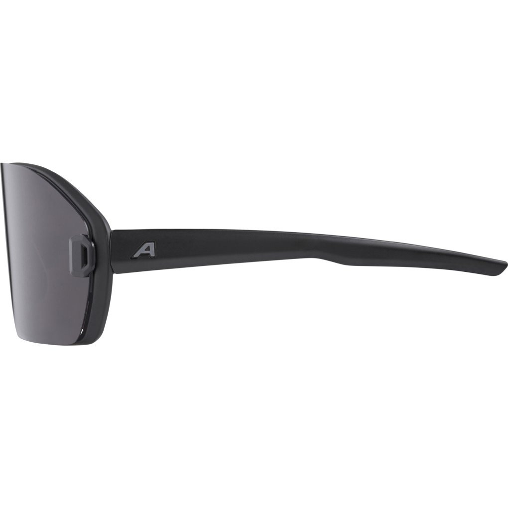 Alpina Bonfire Mag Q Glasses - black matt/Quattroflex pink + black