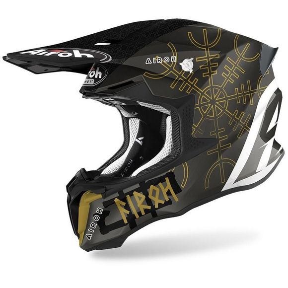 Casque cross Airoh TWIST 2.0 - SWORD - GLOSS/MATT 2023 - NoirRef : AR1164
