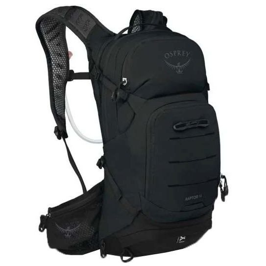 Osprey Raptor 14 Backpack + 2.5L Hydration Pack - Black