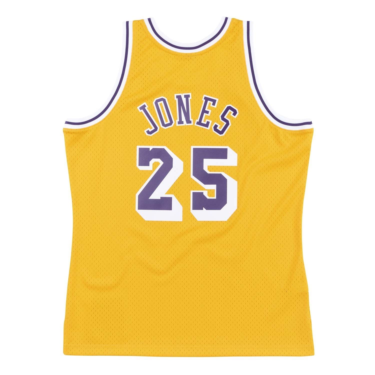 Eddie Jones #25 Los Angeles Lakers 1994-95 Swingman NBA Jersey Yellow