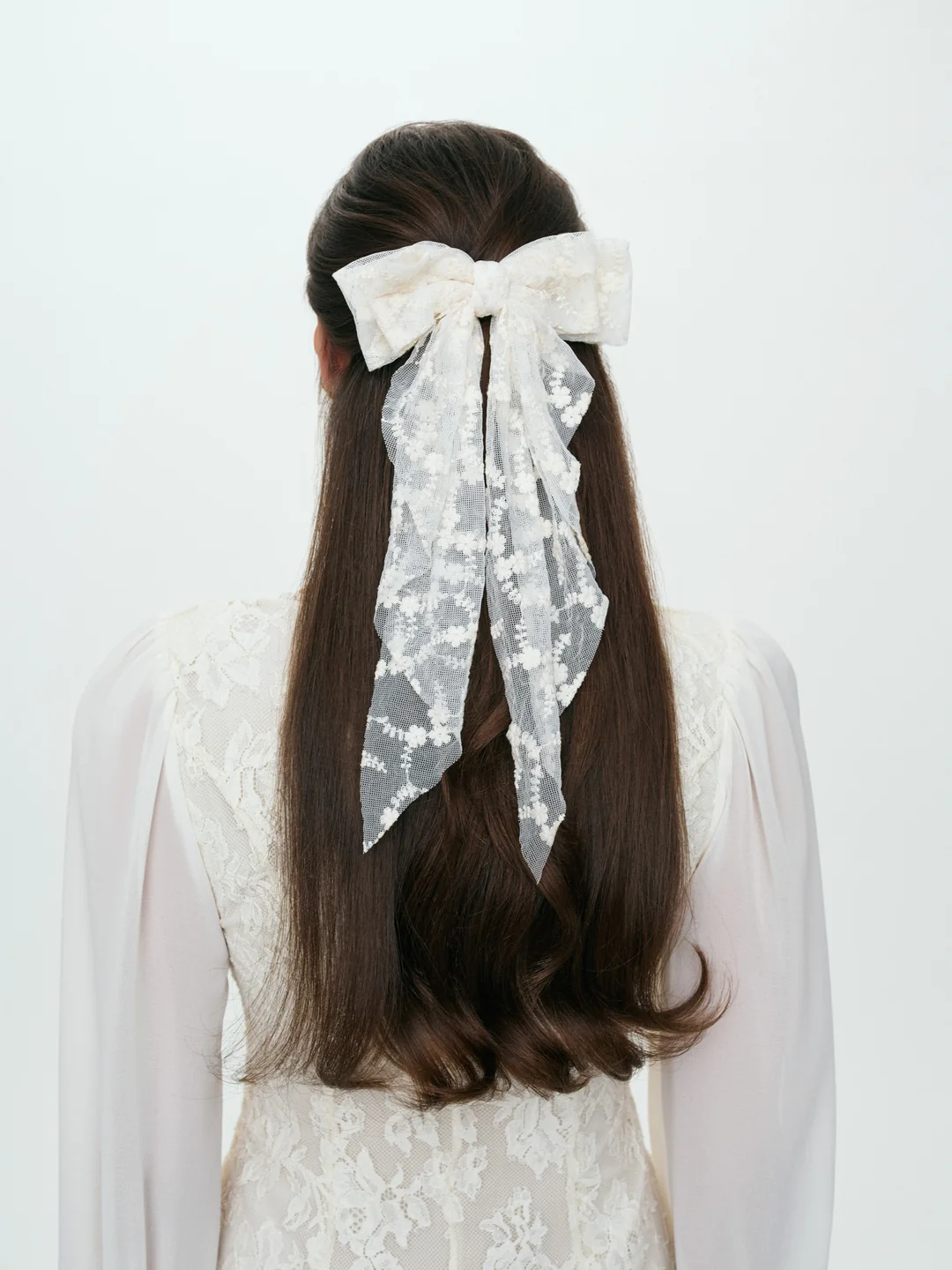 Camille Lace Hair Bow