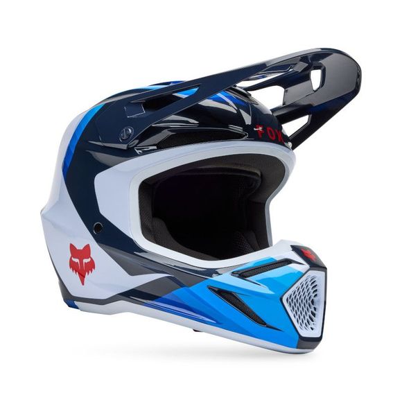 Cross Fox Helmet V3 Fade 2025 - White / BlueRef: FX5686
