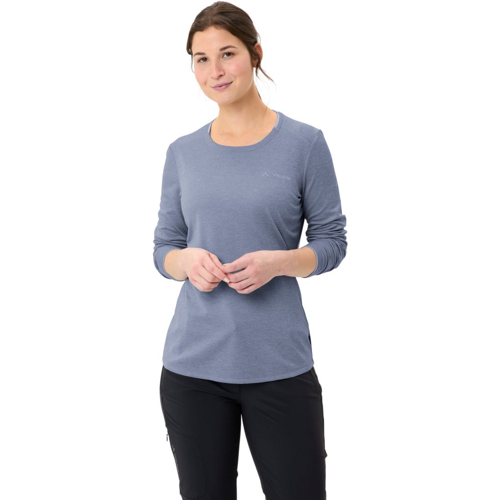 Vaude Essential LS T-Shirt Women - dark iris