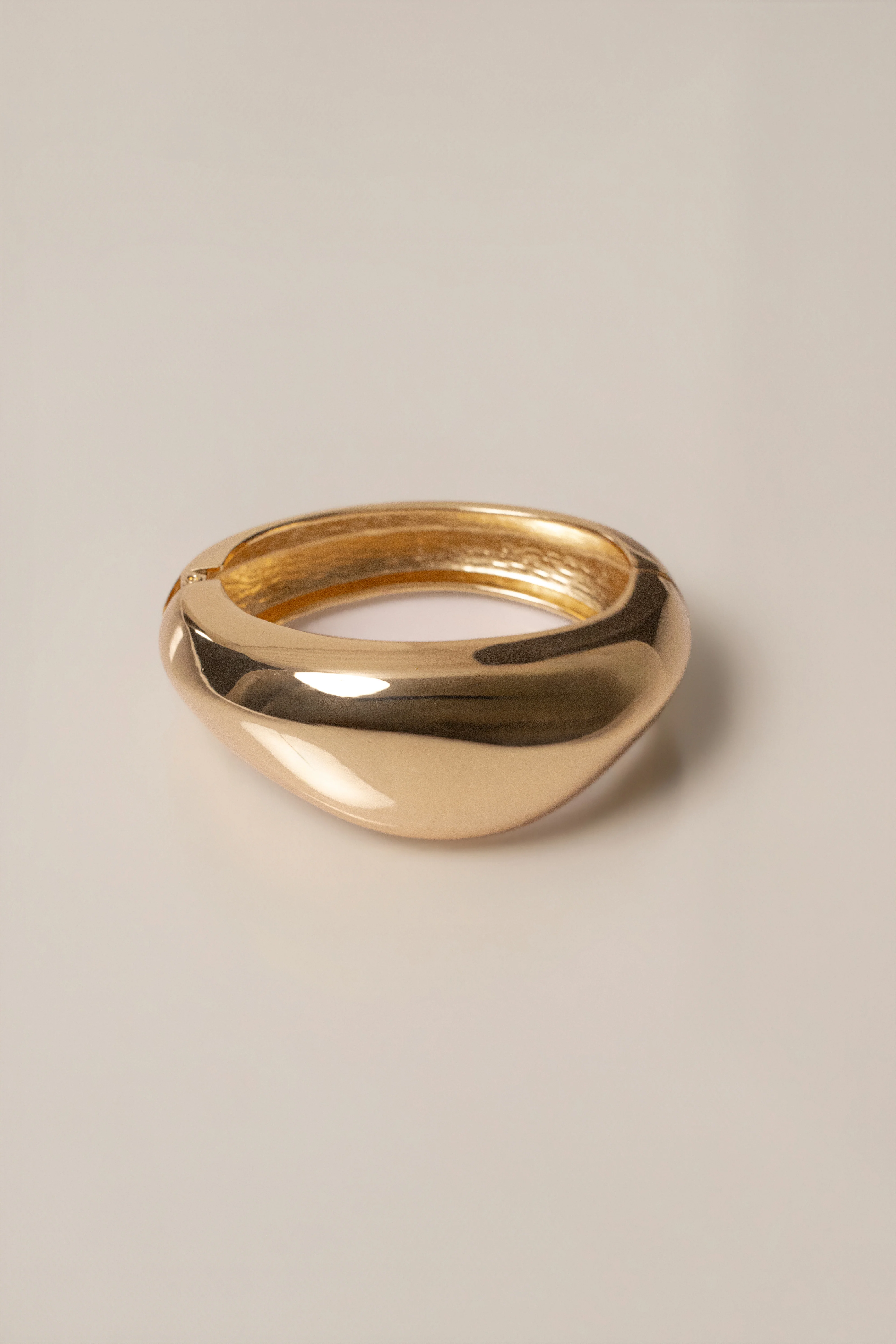 Gold Vittoria Hinge Bracelet