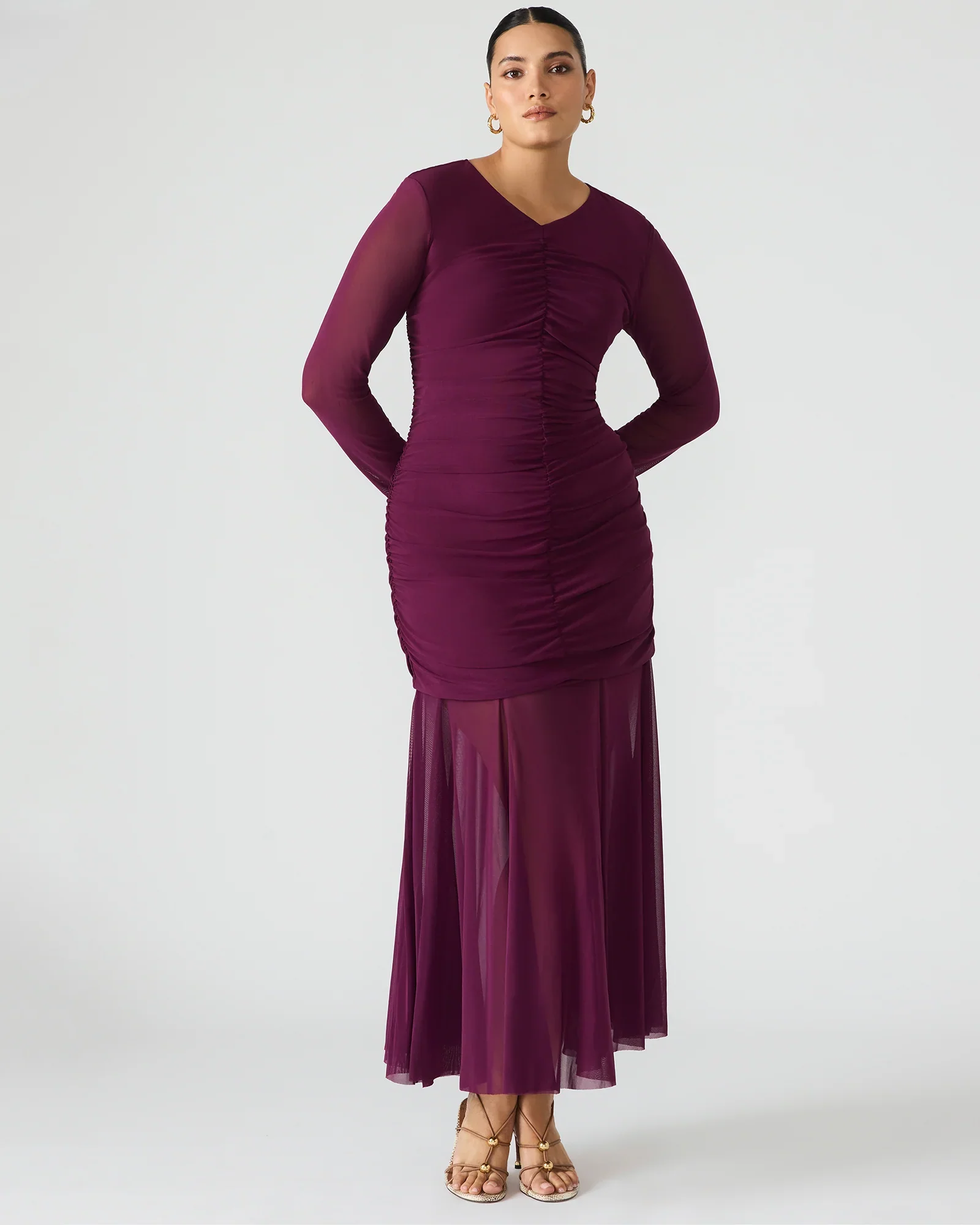 Kiara Dress Beet