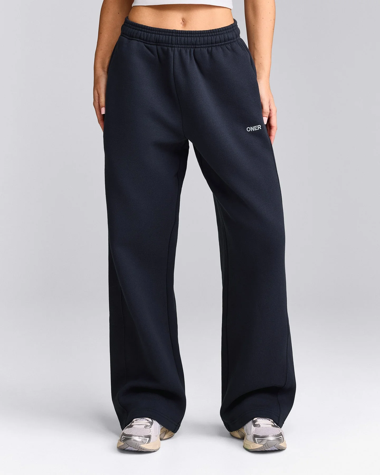 Foundations Cosy Straight Leg Joggers | True Blue