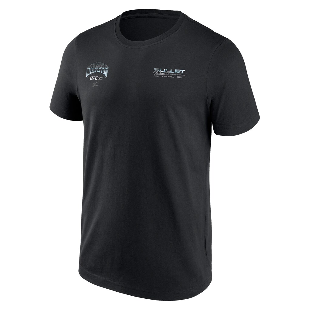 UFC Valentina Shevchenko UFC 322 Women's Flyweight Champion T-Shirt - Black - Mens