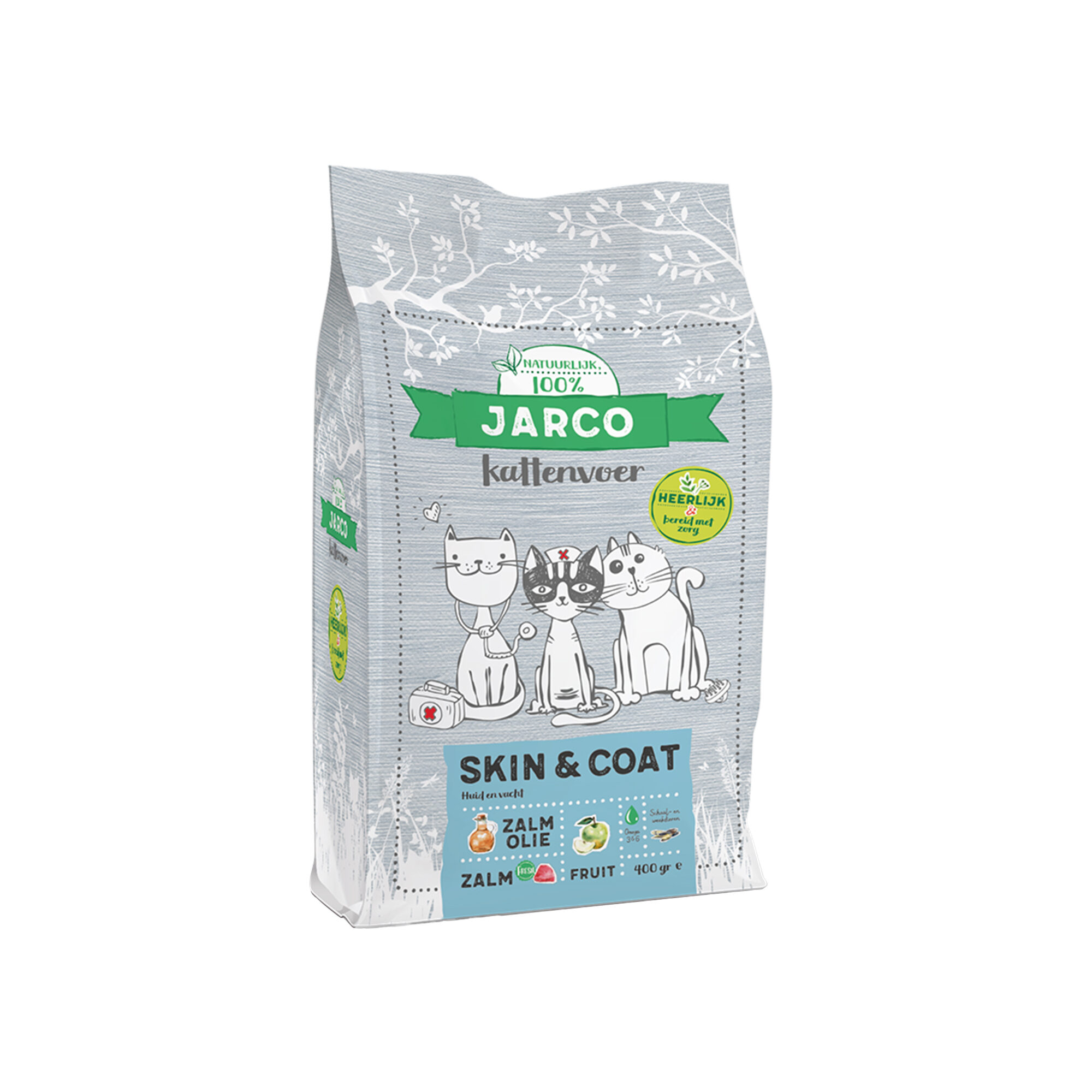 Jarco Natural Cat Skin & Coat - 2kg