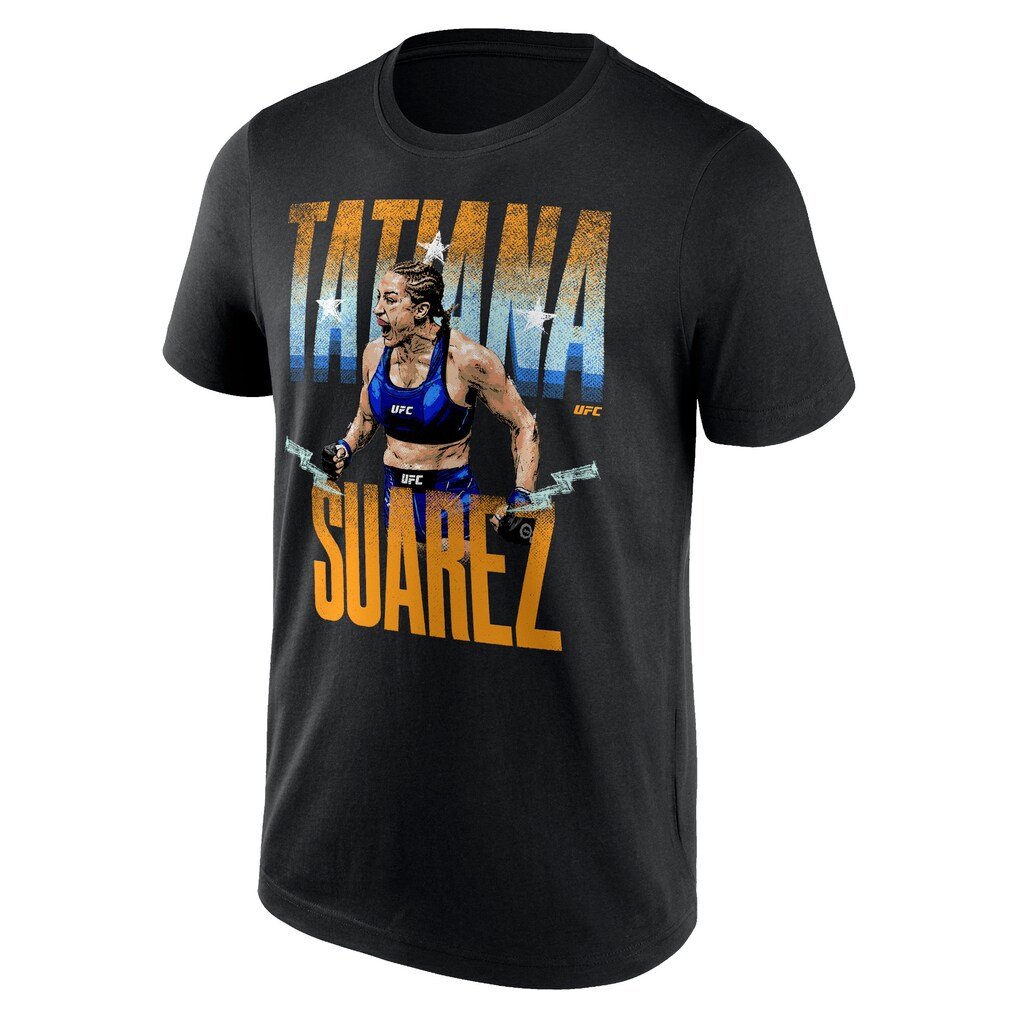UFC Tatiana Suarez Bold T-Shirt - Black - Mens