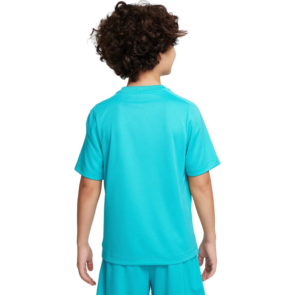 Nike Dri-FIT Multi Short-Sleeve Top Kids - dusty cactus/white HF8100-345