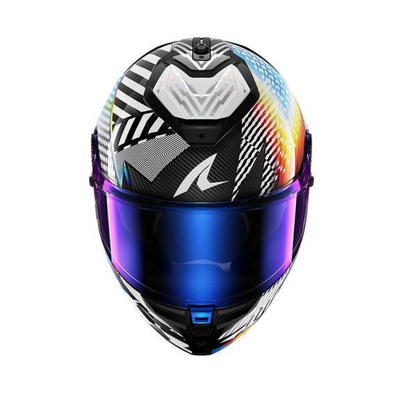 Shark SPARTAN GT PRO CARBON full face helmet - STHYR - Carbon / WhiteRef: Sh1828-Dwu