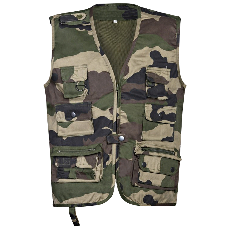 Reporter vest (camouflage)