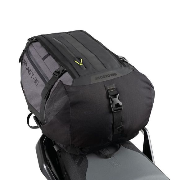 Sacoche de selle Oxford Atlas T-30 Advanced Tourpack (30 litres) Universel - Gris / NoirRef : OD0512