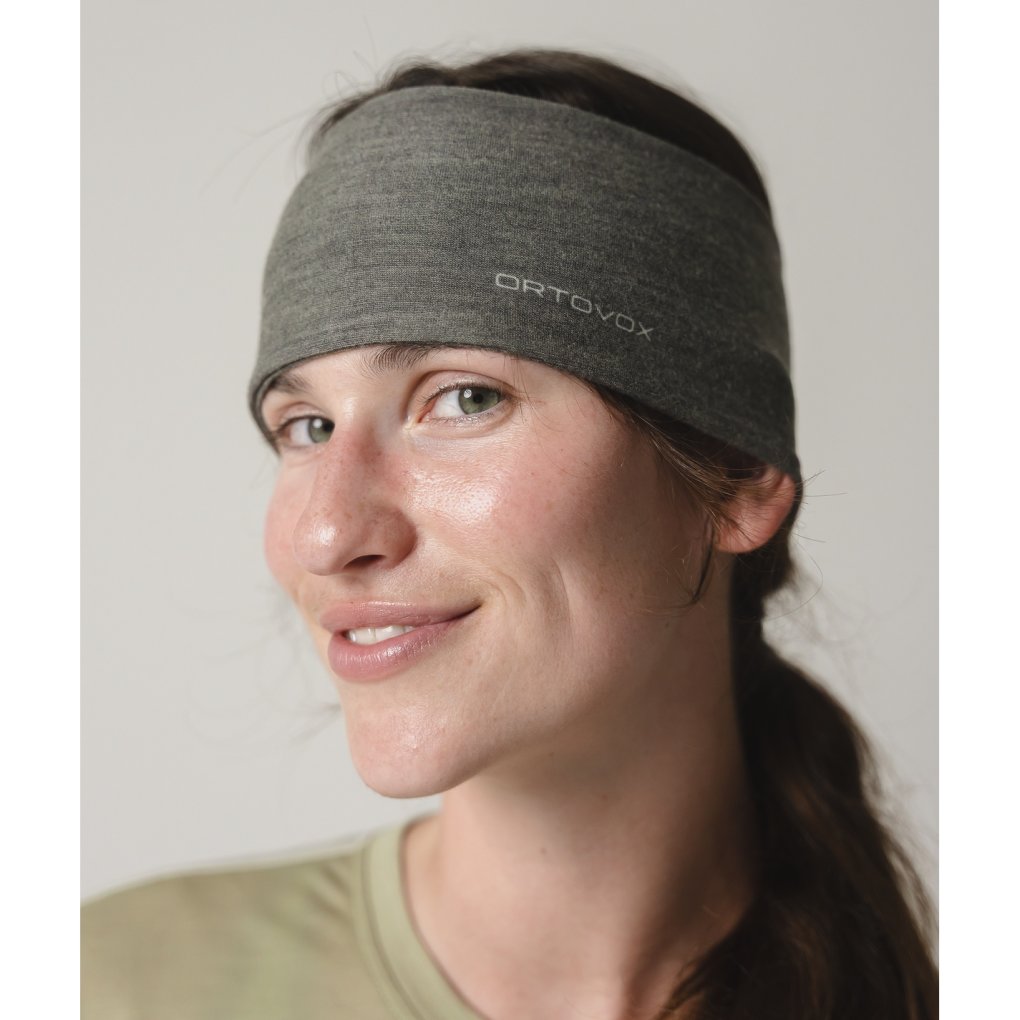 Ortovox MTB Merino Headband - dark sage