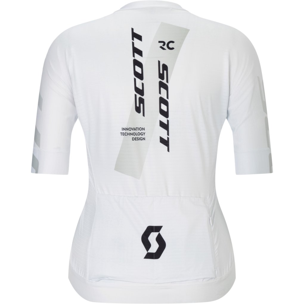 SCOTT RC Pro Short Sleeve Jersey Women - white/spray grey