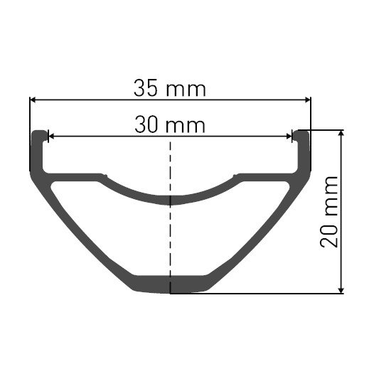 DT Swiss H 1900 SPLINE Front Wheel - 27.5