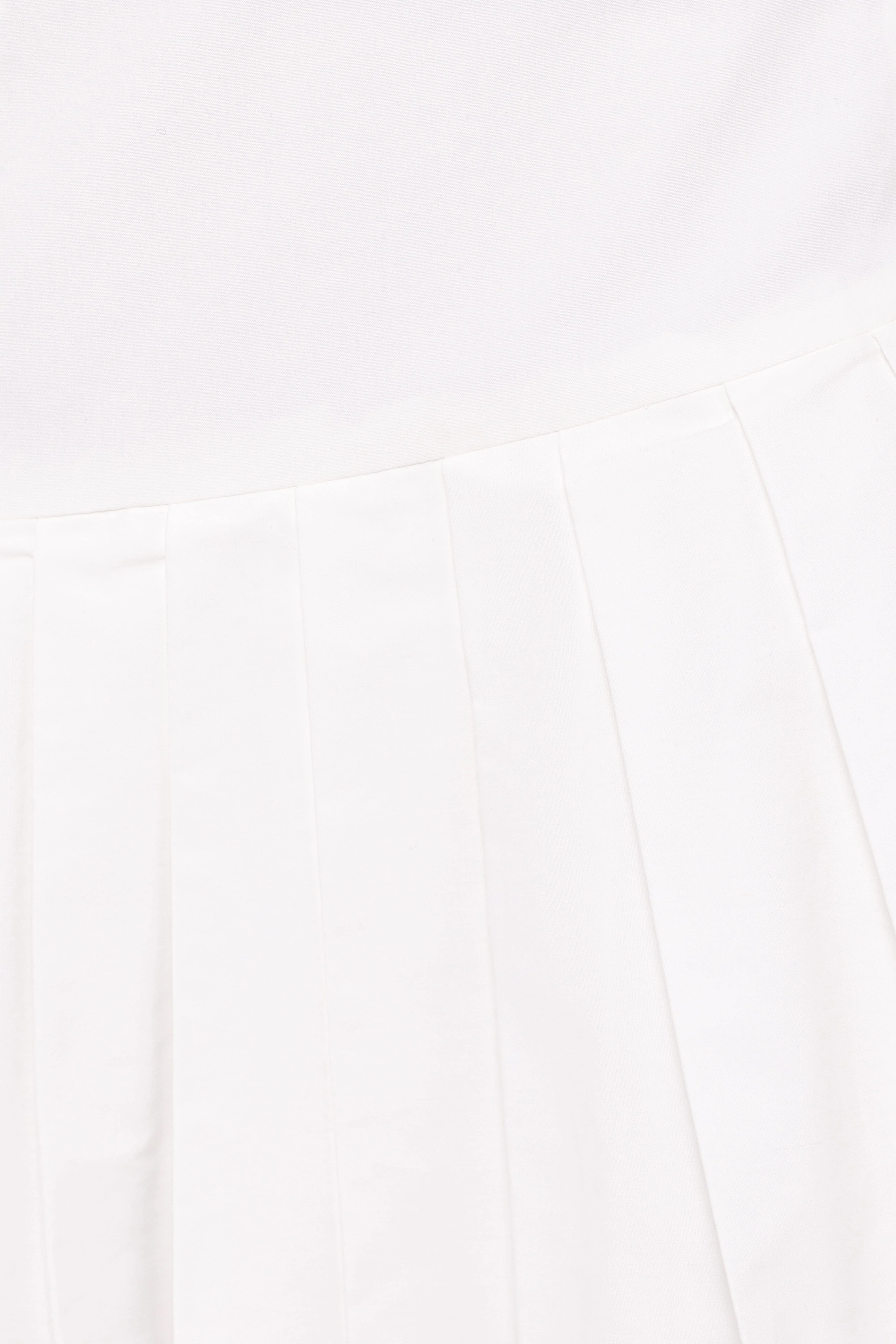 Cygnus Pleated Mini Skirt - White