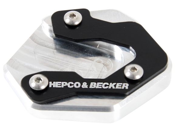 Hepco & Becker side stand extension - black/silverRef: HBE00032A / 42114554 00 91