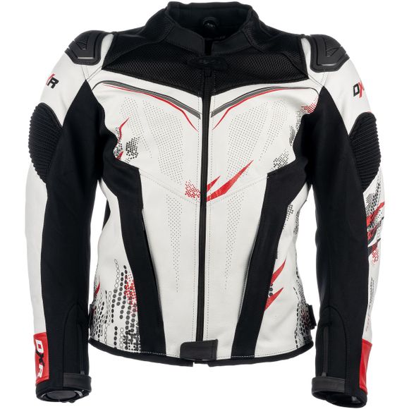 Dxr Luxon Flex - Black / Red Motorcycle JacketRef: DXR0986