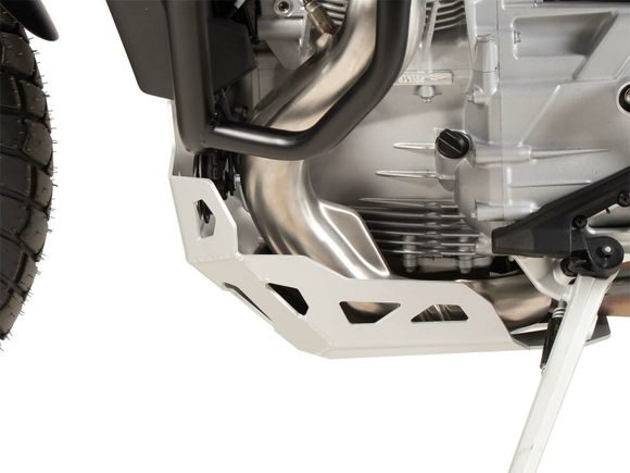 Hepco & Becker aluminum engine guard - Alu/anodised aluminum?MOTO GUZZI 1200 STELVIO - 2024 - 2025Ref: Hbe06592A / 810560 00 12