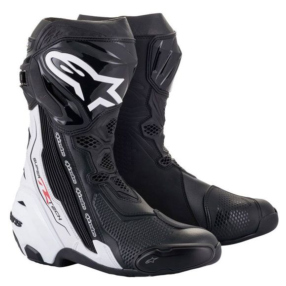 Supertech R - Black / White Alpinestars BootsRef: Ap12256-C645