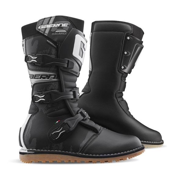 Gaerne BALANCE XTR BLACK 2025 trials boots - BlackRef: GA0225