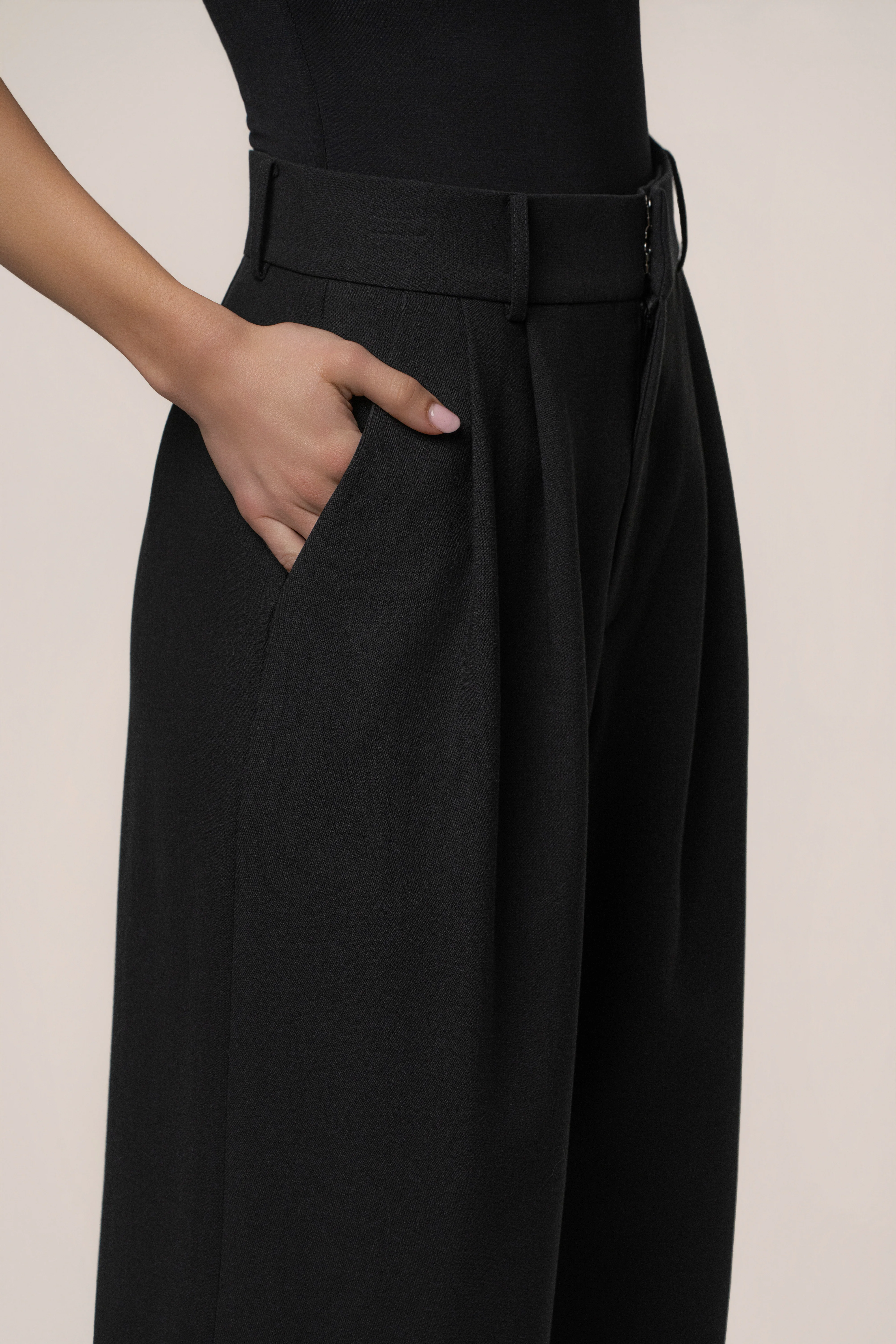 Black Core Standard Pant