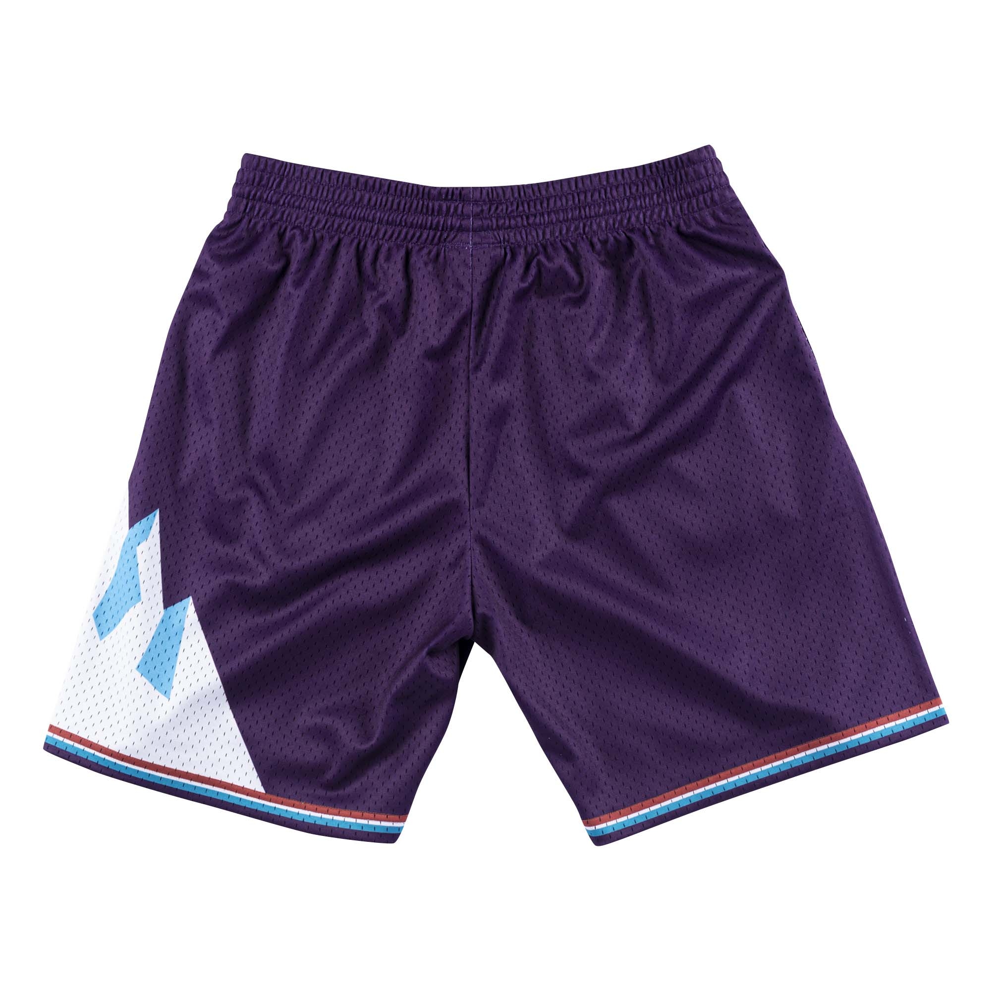 Utah Jazz 1996-97 Mitchell & Ness Swingman NBA Shorts Purple