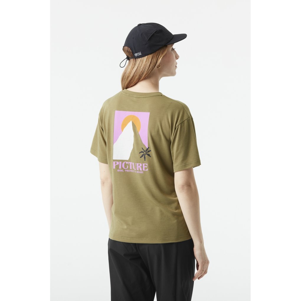 Picture Timont Tech Tee Women - Aloe