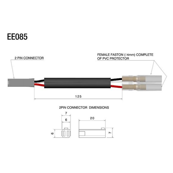 Rizoma Suzuki Resistor Kit for Veloce L Indicator and MirrorRef: rz0151 / ee085h