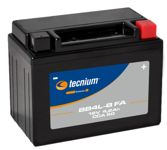Batterie Tecnium sans entretien activé usine - BB4L-BRef : TE19736A / 1105548