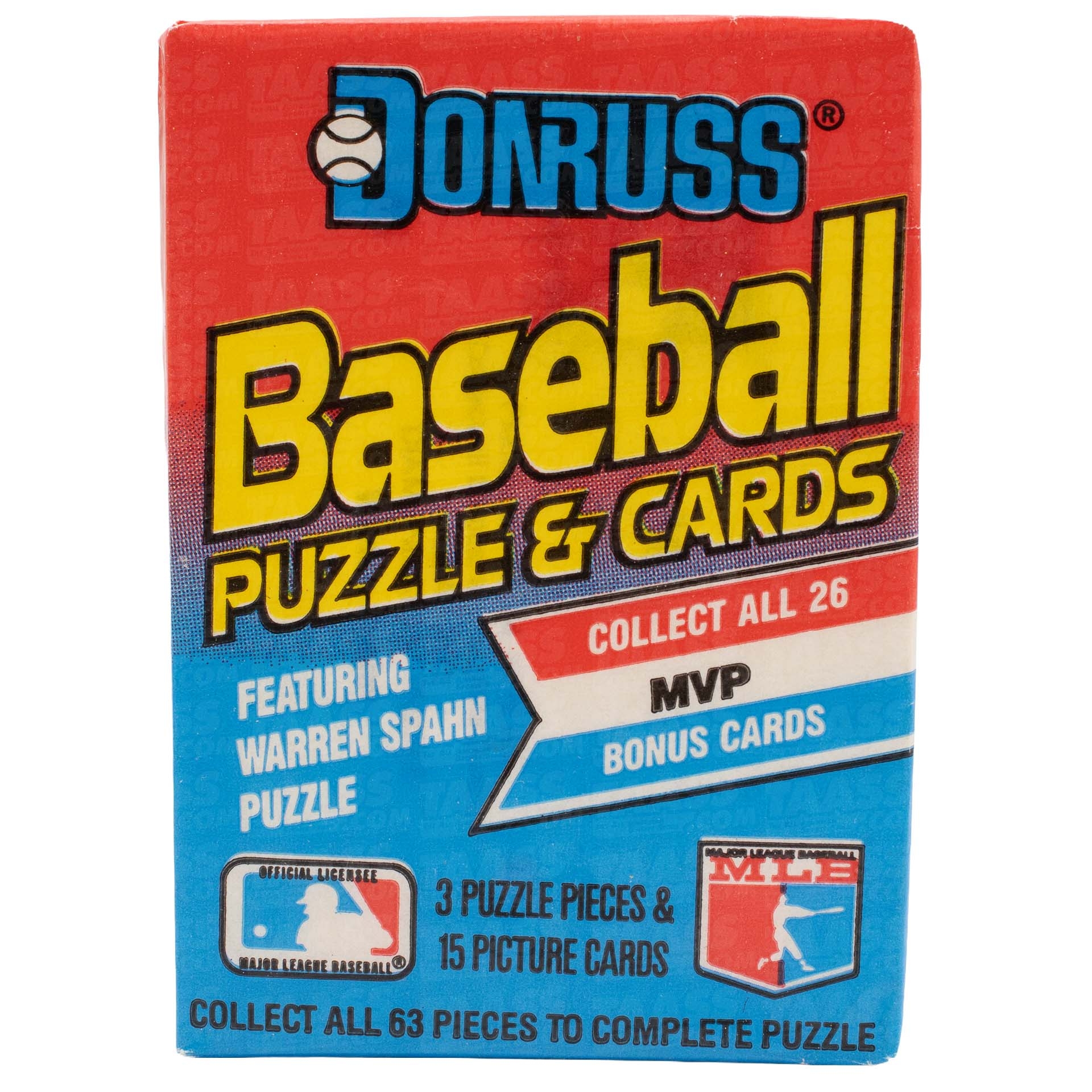 1989 Donruss Baseball Vintage MLB Hobby Pack