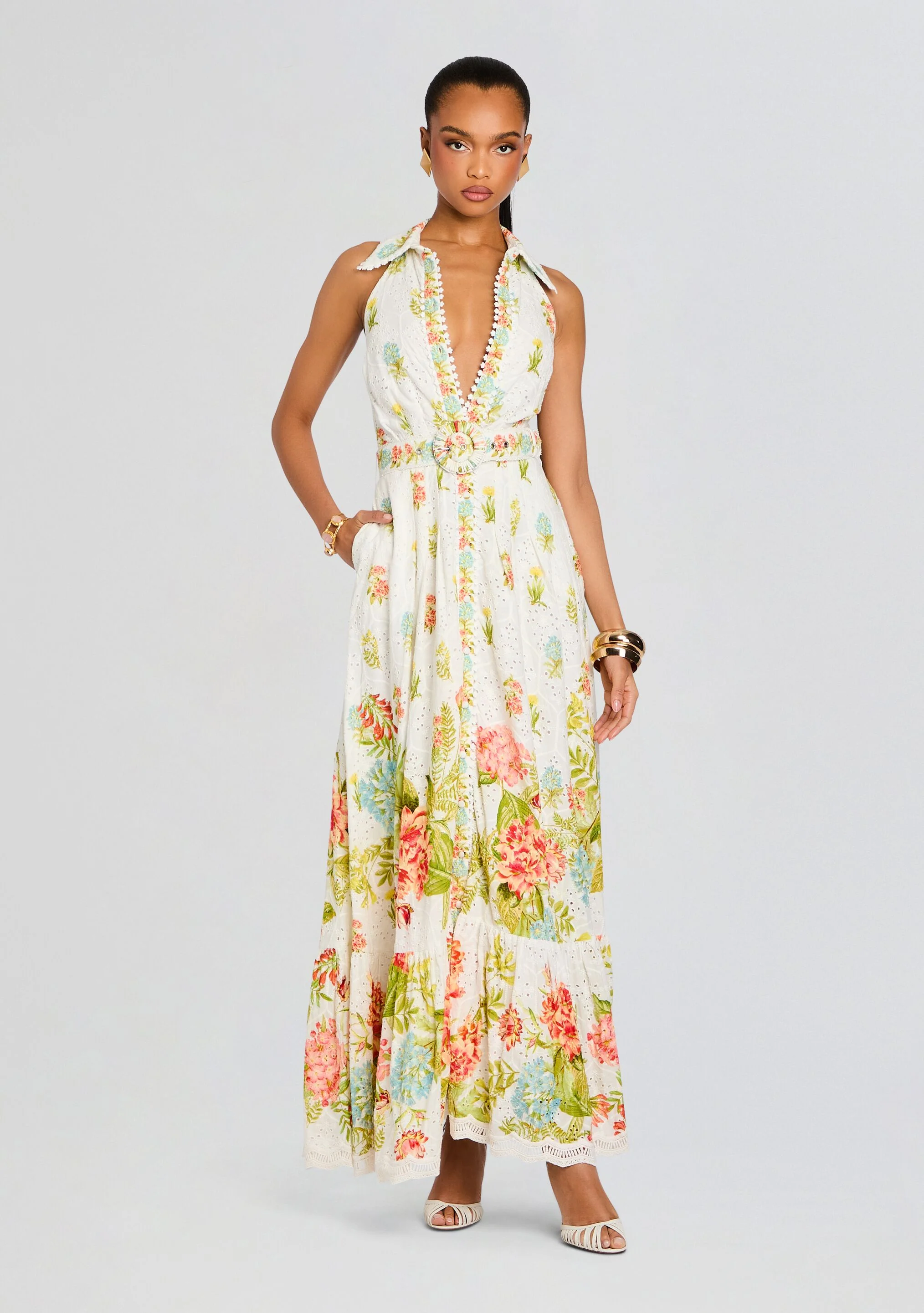 Dhun Long Shirt Dress