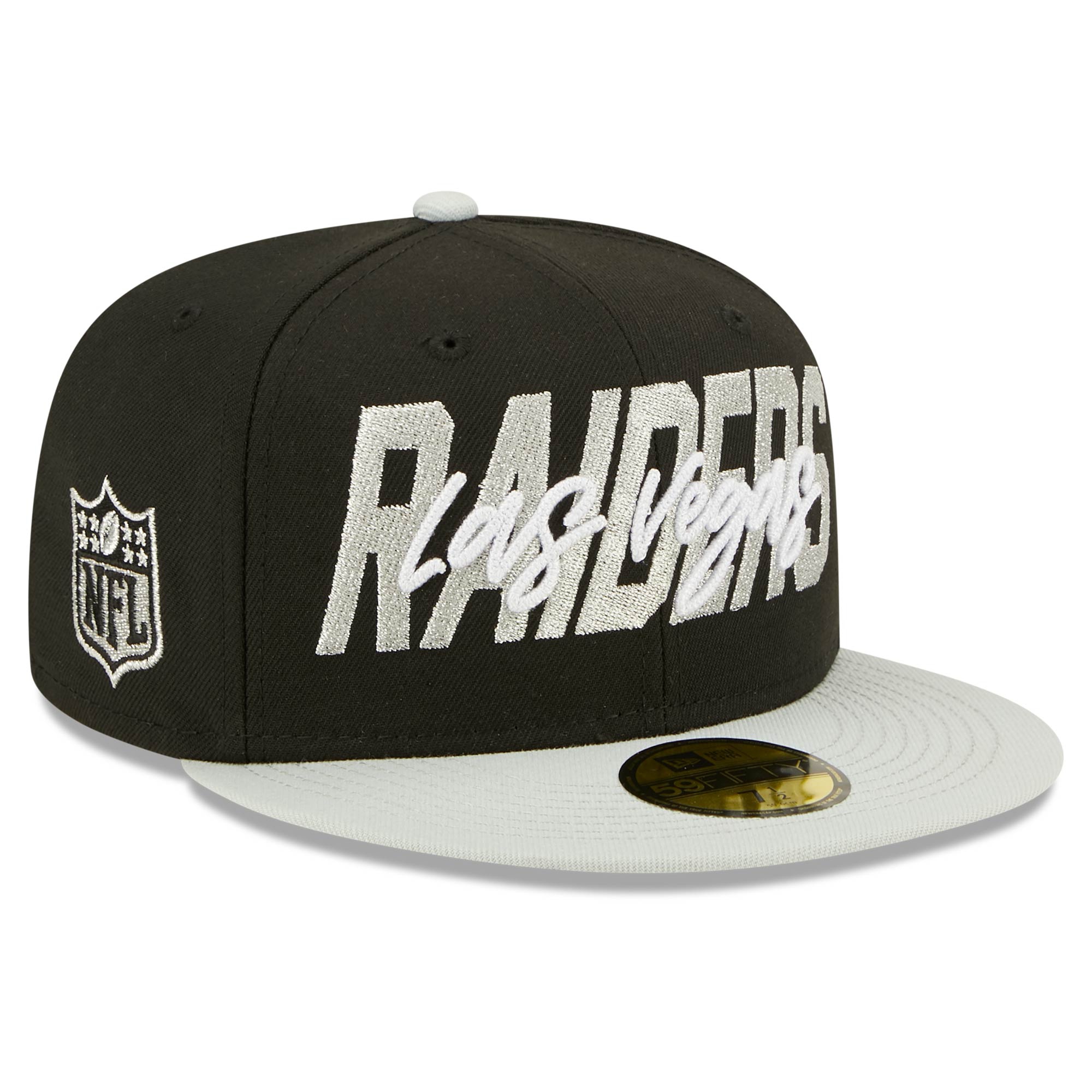 Las Vegas Raiders 2022 NFL Draft On-Stage New Era 59FIFTY Fitted Cap