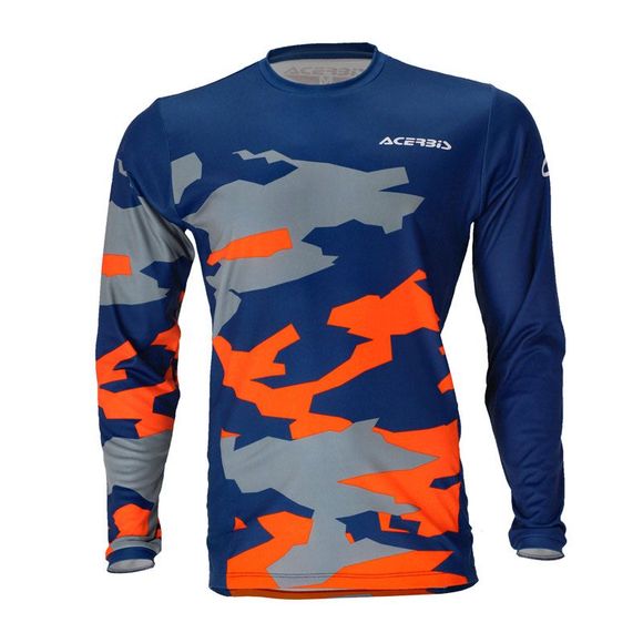 Acerbis ENDURO X-DURO WINTER 2024 enduro jersey - Blue / OrangeRef: AE5434