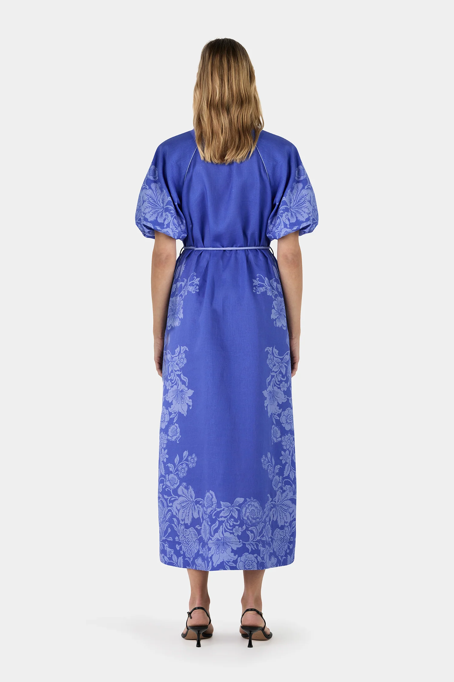 Brioni Midi Dress Baja Bloom