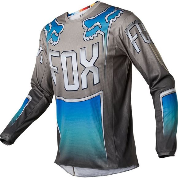 Fox 180 CNTRO cross jersey - BLUE GRAY 2023 - Blue / GrayRef: FX3542