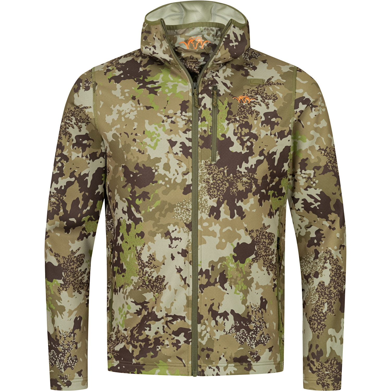 Drain FZ Hoody Men (Huntec Camouflage)