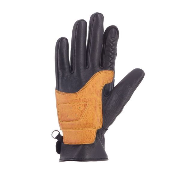 Helstons VON DUTCH VISION Gloves - Black / BeigeRef: VDH0266