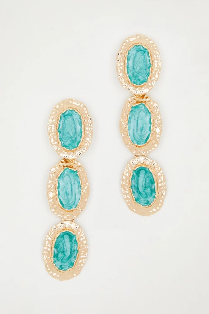 Three element earrings - SEAWATER GOLD
