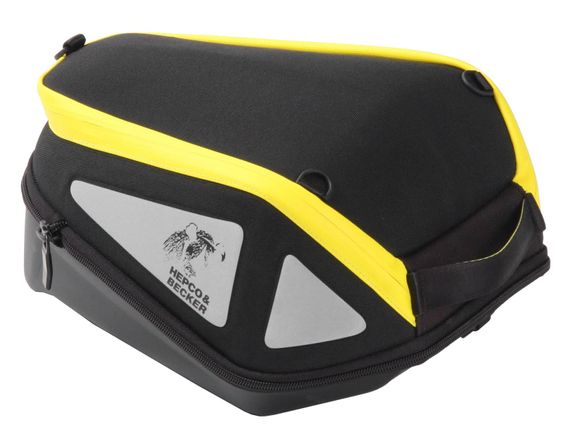 Sacoche réservoir Hepco & Becker Royster (5-8 litres) - jaune - noir UniverselRef : HBE01622A / 640810 00 07