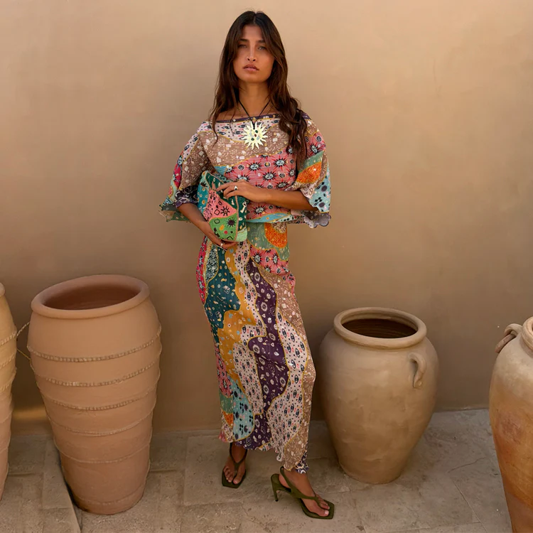 Pastel Morocco Tilly Dress