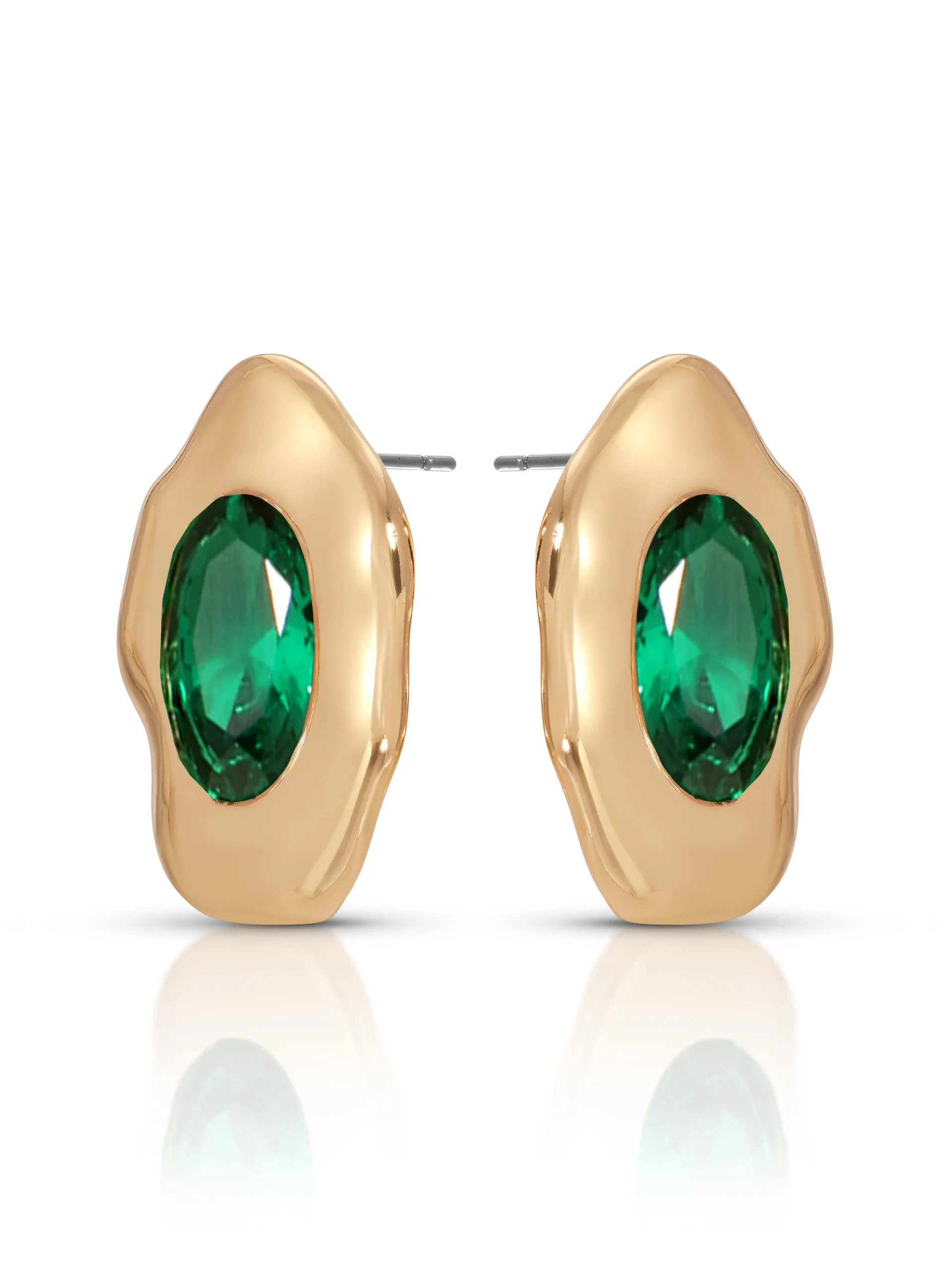 Molten Glow Crystal Studs