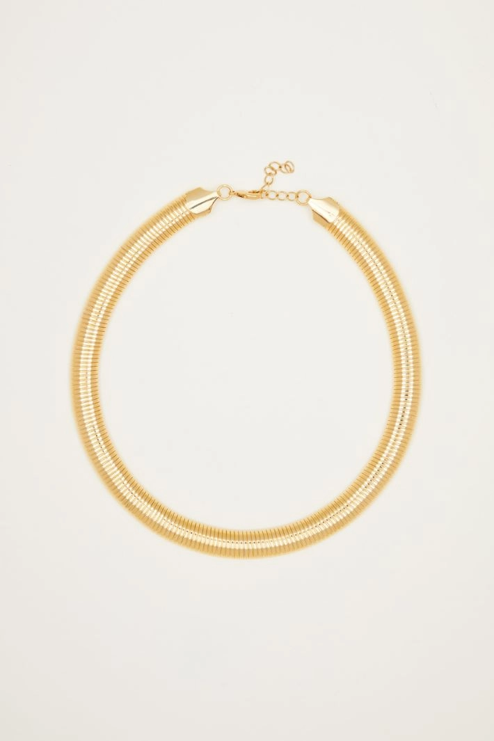 Tubular choker - GOLD