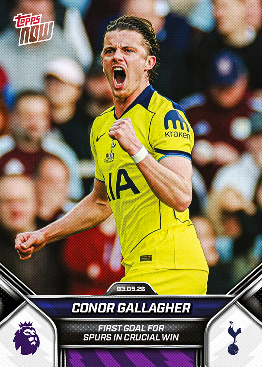 Conor Gallagher - 2025-26 Premier League Topps NOW® - Card 187 - PR: 434